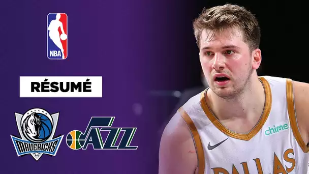 RESUME NBA VF : Avec un grand Doncic, Dallas stoppe la grosse série du Jazz !