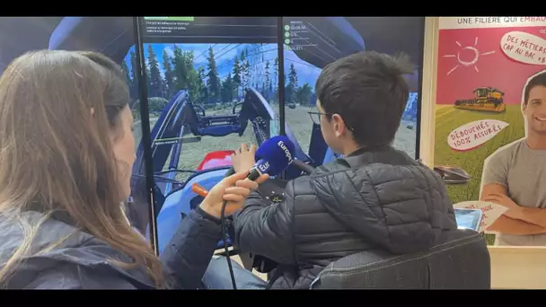 Salon de l’Agriculture 2023 : ce simulateur de conduite de tracteur pour attirer les jeunes