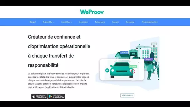 La solution : WeProov, une application pour numériser un état des lieux