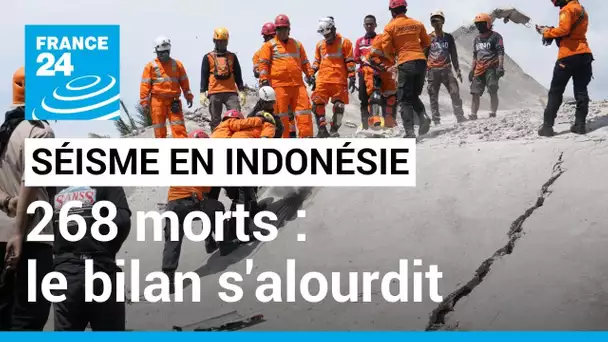 Séisme en Indonésie : les secours recherchent des survivants, le bilan s'alourdit • FRANCE 24