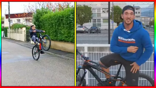 MOMO S’ENTRAÎNE AU WHEELING POUR DÉFIER LE QUADRUPLE CHAMPION DU MONDE - C'EST PAS GAGNÉ !