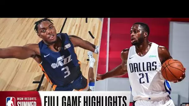 JAZZ at MAVERICKS | NBA SUMMER LEAGUE | FULL GAME HIGHLIGHTS