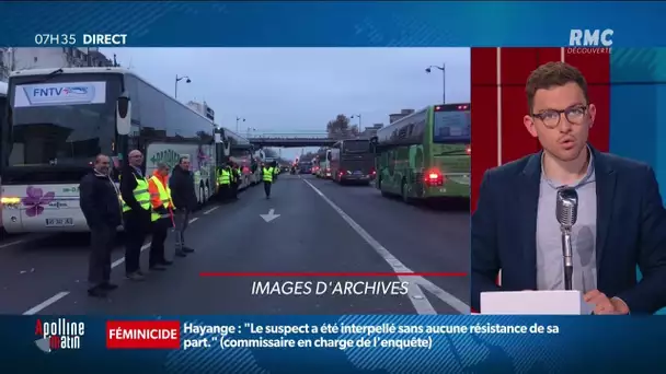 Les autocaristes manifestent pour prolonger les aides de l’État