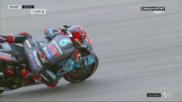 Petite frayeur pour Fabio Quartararo