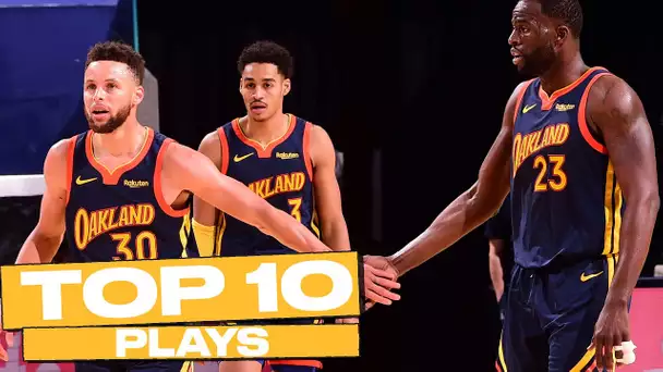 Top 10 Golden State Warriors Plays of The Year! (Steph Curry, James Wiseman, & More) 🔥