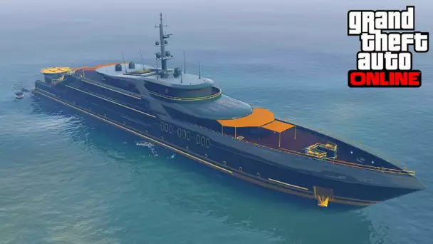 1ER YACHT 'L&#039;ORION' (PERSONNALISATION, DECOUVERTE + PRIX) ! GTA 5 ONLINE