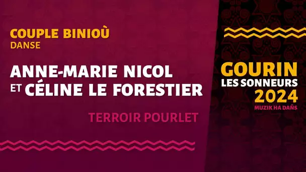 Gourin 2024 - Biniou - Danse : Anne-Marie Nicol et Céline Le Forestier