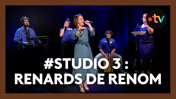 #studio3 : Renards de Renom, cinq voix au service d'une pop harmonieuse et festive