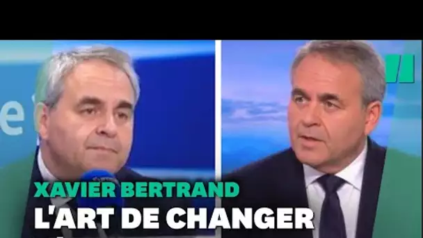 Les trois volte-face de Xavier Bertrand sur le Congrès LR en dix jours