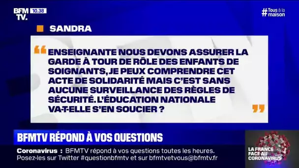 L'Éducation nationale va-t-elle se soucier des règles concernant les gardes d'enfants de soignants ?