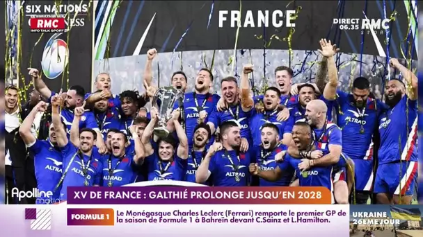 XV de France : Galthié prolongé jusqu'en 2028