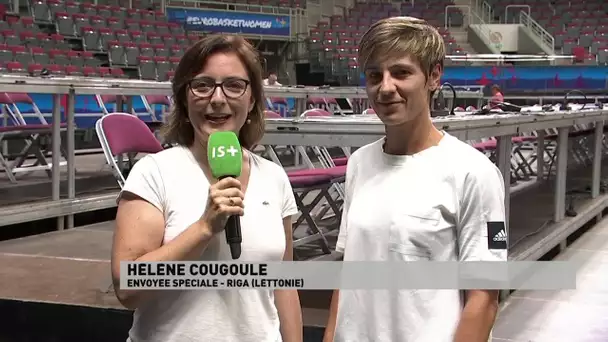Céline Dumerc au Micro d'Hélène Cougoule