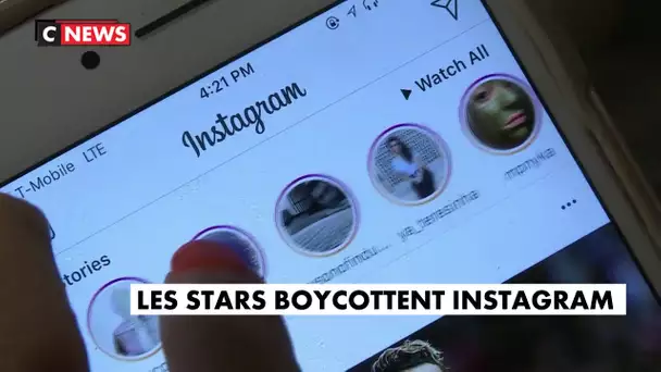 Les stars boycottent Instagram pour lutter contre la désinformation