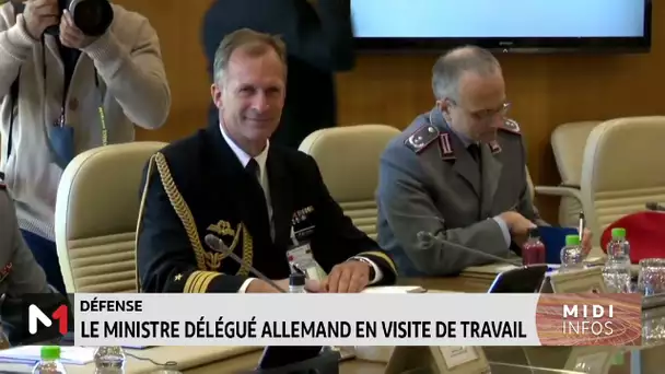 Défense : le ministre délégué allemand en visite de travail