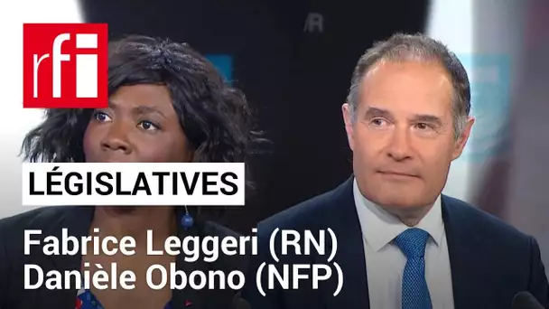Législatives en France: Fabrice Leggeri (RN) et Danièle Obono (Nouveau Front populaire) • RFI