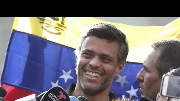 Venezuela : le ténor de l'opposition Leopoldo Lopez a quitté Caracas pour l'Espagne