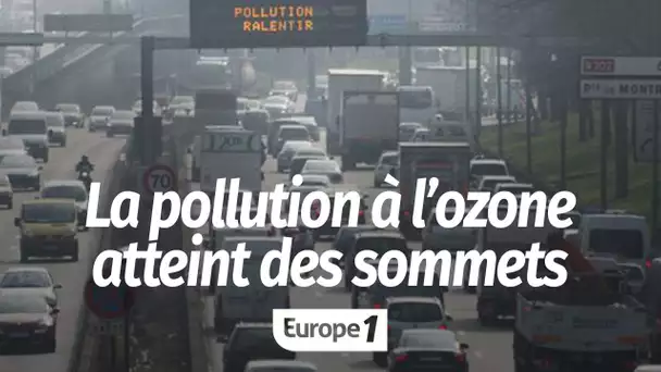 "J'ai la gorge qui pique et les yeux qui grattent" : la pollution à l'ozone atteint des sommets