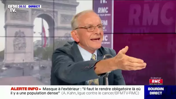 "Il est encore possible d’éviter la récidive de ce qu'on a connu fin mars": Axel Kahn était sur RMC