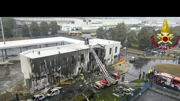 Un avion de tourisme s'écrase près de Milan : huit morts