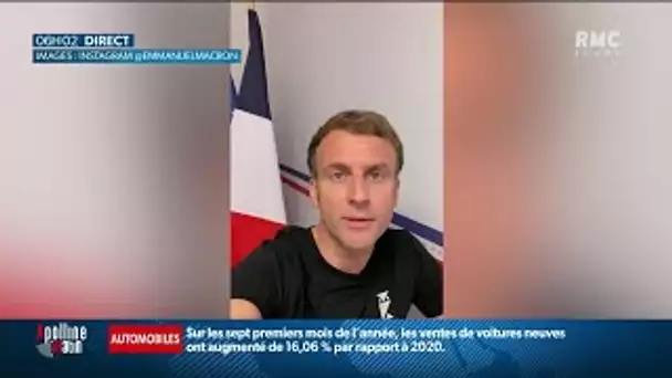 Sur Tiktok et Instagram, Emmanuel Macron invite les internautes à se faire vacciner