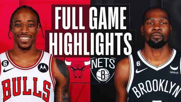 BULLS at NETS | NBA FULL GAME HIGHLIGHTS | November 1, 2022