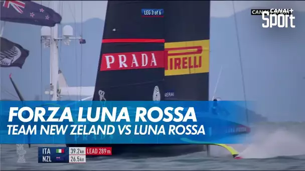 Luna Rossa remporte cette seconde régate au finish de 7 secondes !