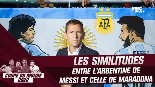 Coupe du monde 2022 : Riolo voit "des similitudes" entre l'Argentine de Messi et celle de Maradona