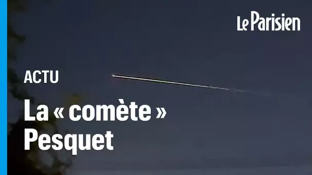 Retour de Thomas Pesquet : les images de la capsule fendant le ciel à son entrée dans l’atmosphère