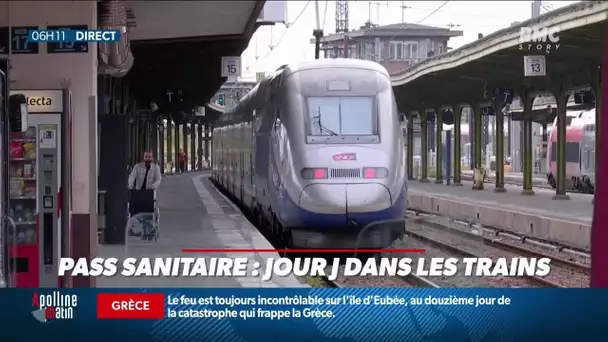 Pass sanitaire: Jour J pour l'application dans les trains grande ligne