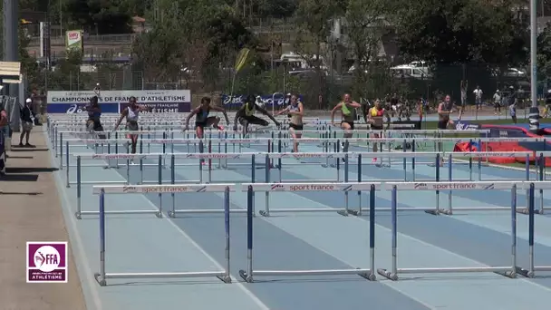 Aubagne 2016 : Finale 100 m haies Espoirs (Cassandra Leborgne en 13&#039;&#039;40)