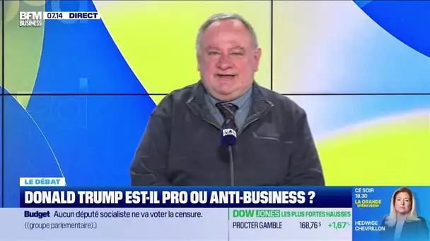 Nicolas Doze face à Jean-Marc Daniel : Donald Trump est-il pro ou anti-business ?