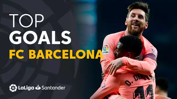 FC Barcelona Campeón LaLiga Santander 18/19 - Best Goals