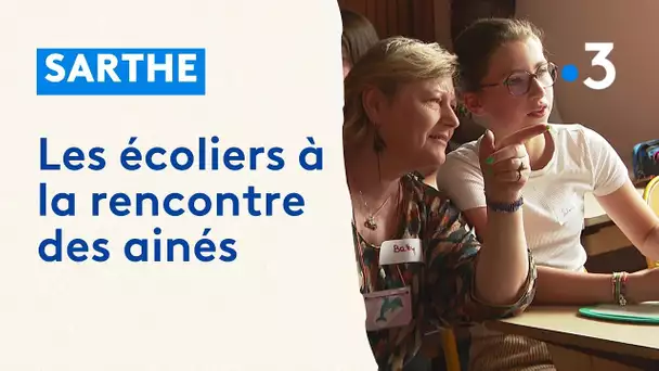 Sarthe : les écoliers à la rencontre des ainés