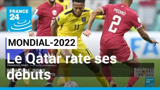 Coupe du monde 2022 : Le Qatar rate ses débuts, dominé par l'Équateur (2-0) • FRANCE 24