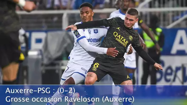 Le Best Of du match Auxerre-PSG en clôture de la 36e journée de Ligue 1 commenté dans Europe 1 Sport