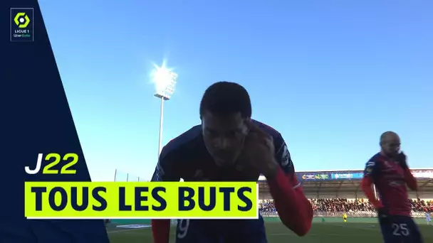 Tous les buts de la 22ème journée - Ligue 1 Uber Eats / 2021/2022