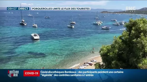 En Méditerranée, l'île de Porquerolles limite son accès 6.000 visiteurs par jour