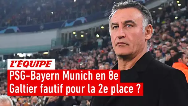 PSG-Bayern Munich en 8e : Galtier et son staff fautifs pour la deuxième place du groupe en C1 ?