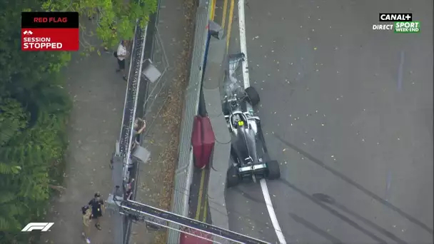 Bottas part à la faute