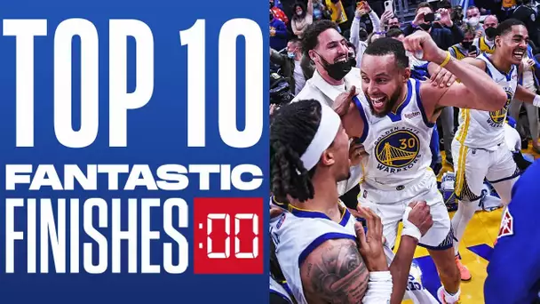 Top 10 WILD NBA ENDINGS of The YEAR 🧊🥶👏