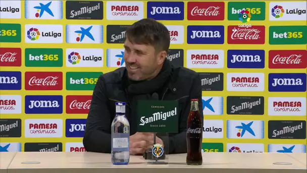 Rueda de prensa Villarreal CF vs RC Celta