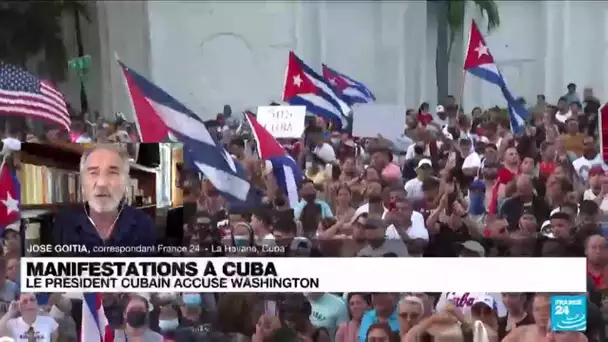 Manifestations à Cuba : protestations historiques contre la dictature • FRANCE 24