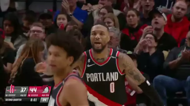 Damian Lillard Drops 41 PTS…In The 1st Half!