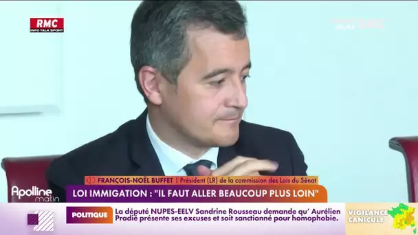 Loi immigration : pour le sénateur François-Noël Buffet, "il faut aller beaucoup plus loin"