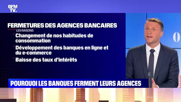 Fermeture de banques : la tendance se confirme