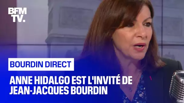 Anne Hidalgo face à Jean-Jacques Bourdin en direct