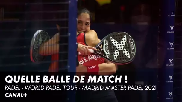 Une balle de match de Padel hors du commun