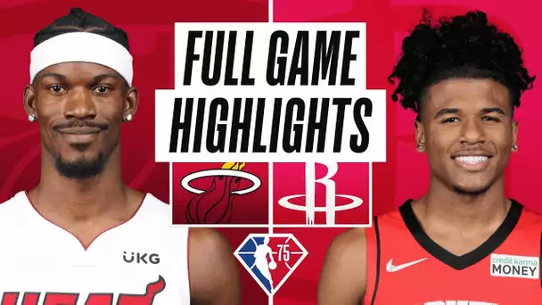 HEAT at ROCKETS | FULL GAME HIGHLIGHTS | December 31, 2021