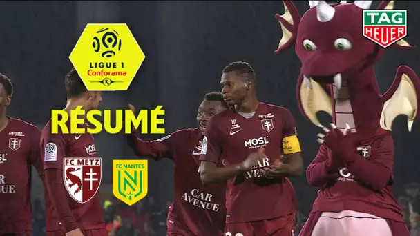 FC Metz - FC Nantes ( 1-0 ) - Résumé - (FCM - FCN) / 2019-20