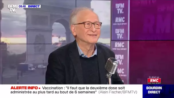 "Je ne suis pas favorable au passeport vaccinal" - Alain Fischer